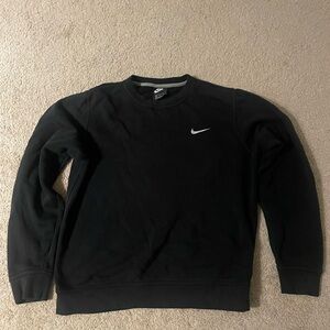 Nike Men's Crewneck Black Sweater
